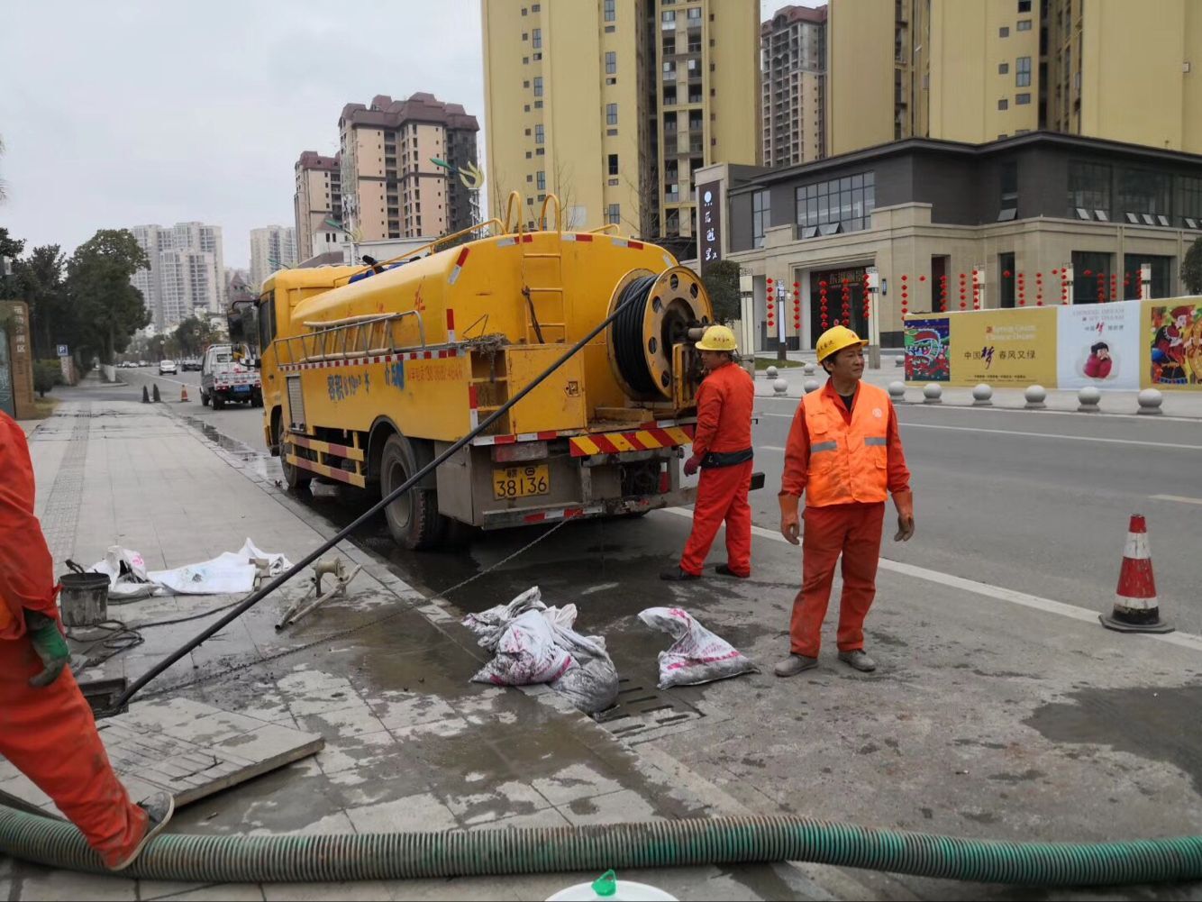 静乐排污管道清淤-管道清洗